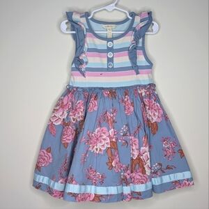 Matilda Jane Sleeveless Floral Dress 4